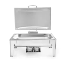 Chafing dish GN 1/1 satin finish, Profi Line, 9L, 570x430x(H)290mm, 