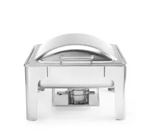 Chafing dish GN 2/3 satin finish, Profi Line, 6L, 395x430x(H)290mm, 