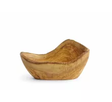 Decorative olive wood bowl, 300x190x(H)110mm, 