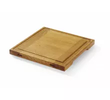 Oak serving board, 270x270x(H)20mm, 