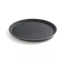 Polyester tray, non-slip, round, ø500x(H)22mm, 