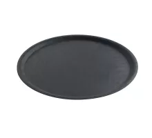 Polyester tray, non-slip, round, ø400x(H)22mm, 