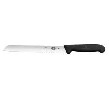 Bread knife, Victorinox, Black, (L)348mm