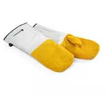 Karstumizturīgas ādas grila dūraiņi – 2 gab., 2 gab., (L)460mm, 