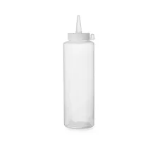 Dispenser bottles, 0,2L, Transparent, ø50x(H)185mm, 