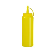 Dispenser bottles, 0,2L, Yellow, ø50x(H)185mm, 