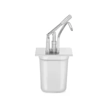 Lid with dispenser for GN containers, GN 1/6, 180x165mm, 