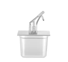 Lid with dispenser for GN containers, GN 1/4, 270x165mm, 
