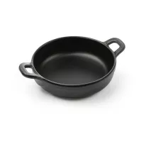 Mini round pan Little Chef, Black, 150x115x(H)37mm, 