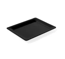 GN melamīna paplāte, APS, GN 1/2, Melns, 325x265x(H)30mm
