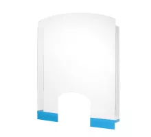Plexiglas ekrāns., caurspīdīgs, 850x700mm