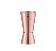 Jigger 25/50 ml, BarUp, vara, ⌀42x(H)86mm