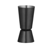 Džigeris – bārmeņa mērglāze 25/35 ml, Bar up, Melns, ø40x(H)75mm, 