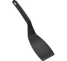 Angled frying spatula, Black, (L)325mm, 