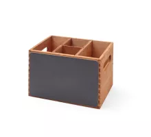Ēdienkarte un galda piederumu kaste, 210x150x(H)150mm, 