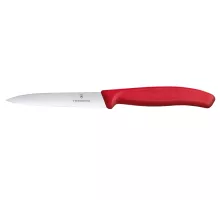 Заостренный нож для овощей, Victorinox, красный, (L)212 мм