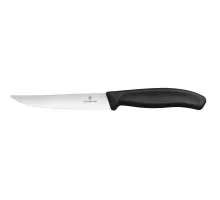 Нож для стейка и пиццы, Victorinox, черный, 2 шт, (L)232 мм