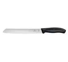 Bread knife, Victorinox, Black, (L)340mm
