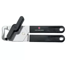Pudeļu un skārdeņu atvērējs, Victorinox, melns, (L)178 mm