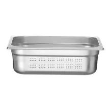 Container GN 1/2 perforated, Profi Line, GN 1/2, 6,5L, (H)100mm, 