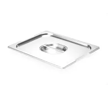 Vāks tvertnēm GN ar izgriezumu rokturiem, GN 1/2, 265x325mm