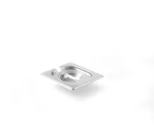 Крышка для гастроёмкости GN Kitchen Line с отверстием для половника, Kitchen Line, GN 1/6, 176x162мм, 