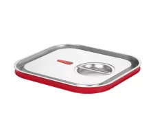 Крышка для контейнеров GN с силиконовым ободком, Kitchen Line, GN 2/3, 354x325 мм