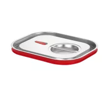 Крышка для контейнеров GN с силиконовым ободком, Kitchen Line, GN 1/2, 265x325 мм