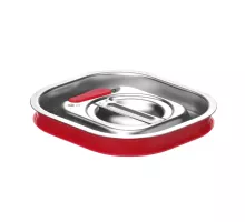 Крышка для контейнеров GN с силиконовым ободком, Kitchen Line, GN 1/6, 156x142 мм