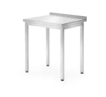 Pie sienas novietojams virtuves galds patstāvīgi saliekams, Kitchen Line, 800x600x(H)850mm