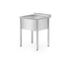 Viensekcijas pilnmetināta mazgāšanas vanna, Profi Line, 600x600x(H)850mm
