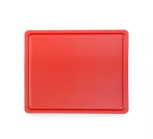 Griešanas dēlis HACCP GN 1/2, GN 1/2, Sarkans, 325x265mm, 