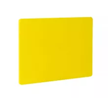 Griezējdēlis HACCP 450x300, dzeltens, 450x300x(H)10mm, taisnstūra formas