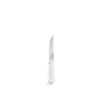 Universal knife with granton edge, long model, White, (L)230mm, 