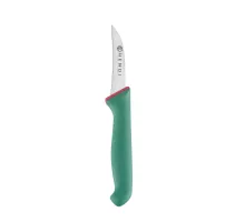 Paring knife, curved model, Green, (L)170mm