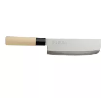 Японский нож Nakiri, черный, (L)290мм, 