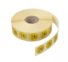 Etiķetes Food Safety katrai nedēļas dienai - vienreizējai lietošanai, 2000 gab. rullis, 2000 gab., ø19xmm