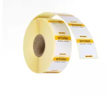 Etiķetes Food Safety katrai nedēļas dienai - daudzkārtējai lietošanai, 1000 gab. rullis, 1000 gab., 25x25mm