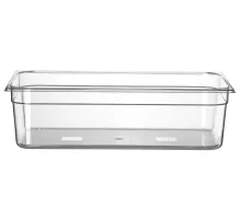 Container GN 1/1 polycarbonate, Profi Line, GN 1/1, 21L, Transparent, 530x325x(H)150mm, 