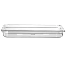 Container GN 1/1 polycarbonate, Profi Line, GN 1/1, 9L, Transparent, 530x325x(H)65mm, 