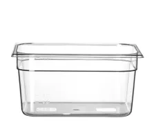 Container GN 1/2 polycarbonate, Profi Line, GN 1/2, 9,5L, Transparent, 325x265x(H)150mm, 861417
