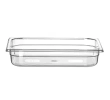 Container GN 1/2 polycarbonate, Profi Line, GN 1/2, 4L, Transparent, 325x265x(H)65mm, 