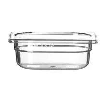 Trauks GN 1/9 „Profi Line” no polikarbonāta, Profi Line, GN 1/9, 0,6L, Caurspīdīgs, 176x108x(H)65mm, 