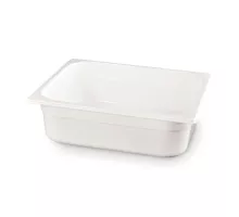 Container GN 1/2 white polycarbonate, GN 1/2, 6,5L, White, 325x265x(H)100mm, 