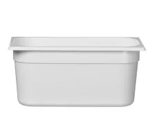 Trauks GN 1/3 no baltā polikarbonāta, GN 1/3, 5,7L, Balts, 325x176x(H)150mm, 