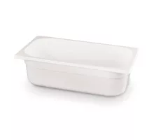 Trauks GN 1/3 no baltā polikarbonāta, GN 1/3, 4L, Balts, 325x176x(H)100mm, 