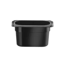 GN 1/9 konteiners, HENDI, Kitchen Line, GN 1/9, 0,8L, Melns, 175x107x(H)100mm
