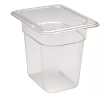 Camwear GN 1/8 polikarbonāta konteiners, Cambro, 1,5 l, H 150 mm, 1,5L, Caurspīdīgs, 161x132x(H)150mm