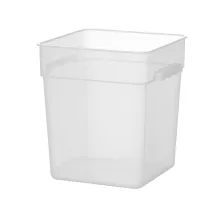 Контейнер для продуктов с разделителем, 17,2 л, 290x290x(H)320 мм