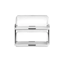 Atsevišķa vitrīna Roll top, 380x260x(H)355mm, 